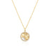 Gold Shiny Sun Star Necklace